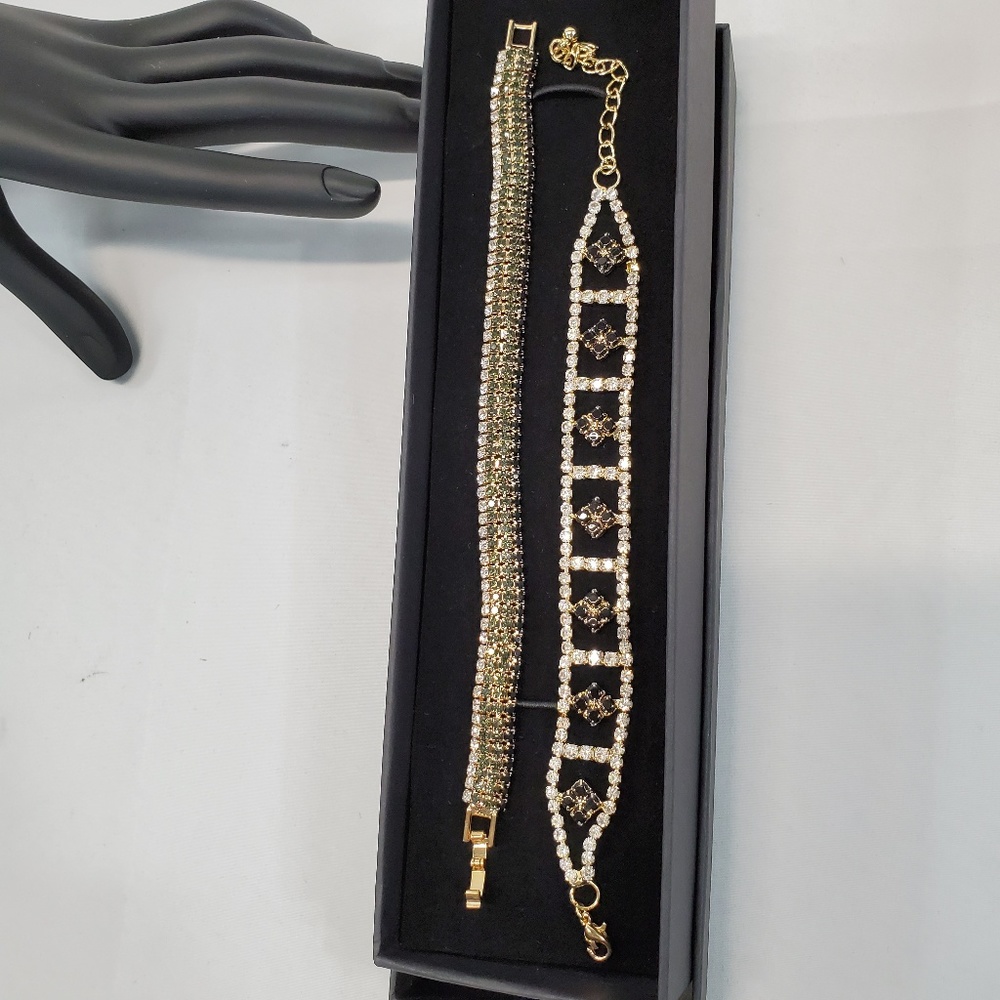 Costume Jewelry Diamond Bracelet set